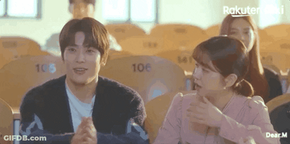 Peoples Elbow Hit Couple GIF