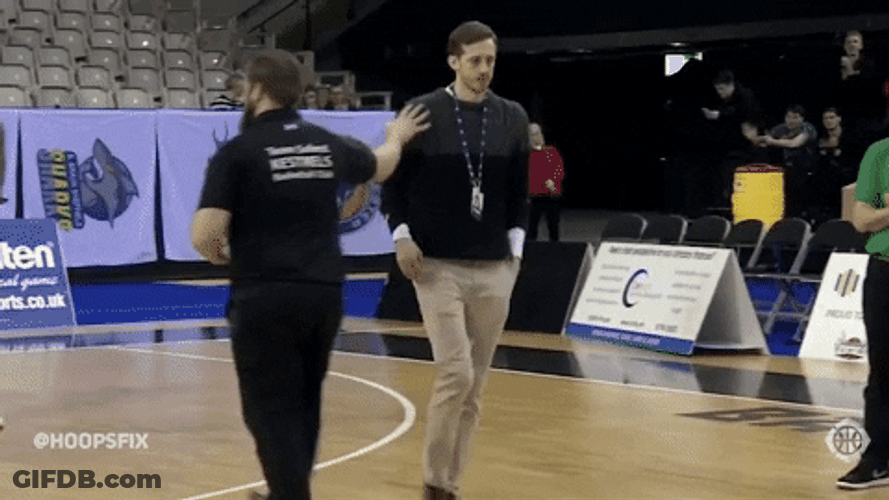 Peoples Elbow To Elbow GIF