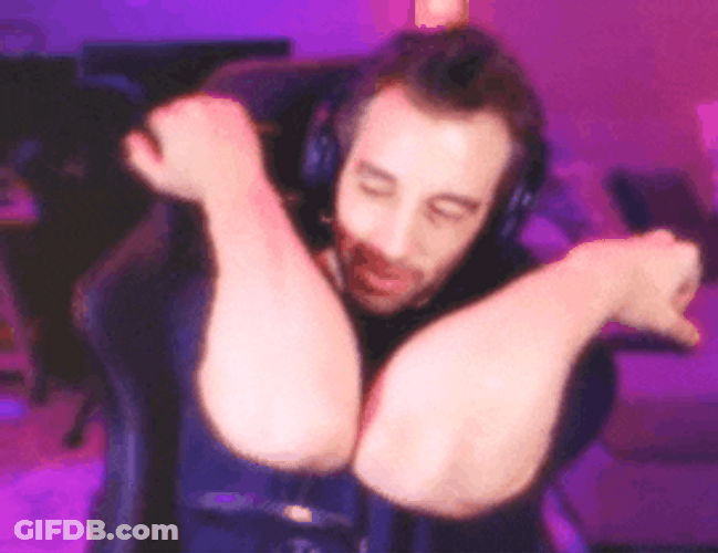 Peoples Touching Elbow Together GIF