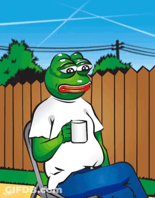 Pepe Coffee GIF