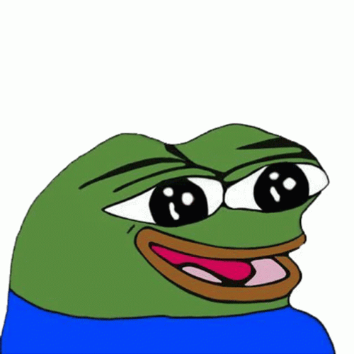 Pepe Frog Drooling GIF