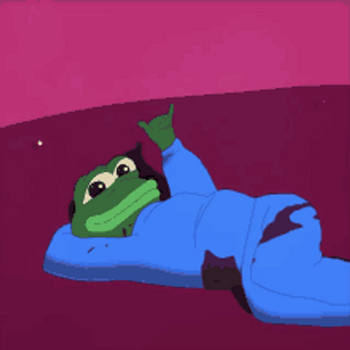 Pepe Frog Meme Rock And Roll Hands GIF