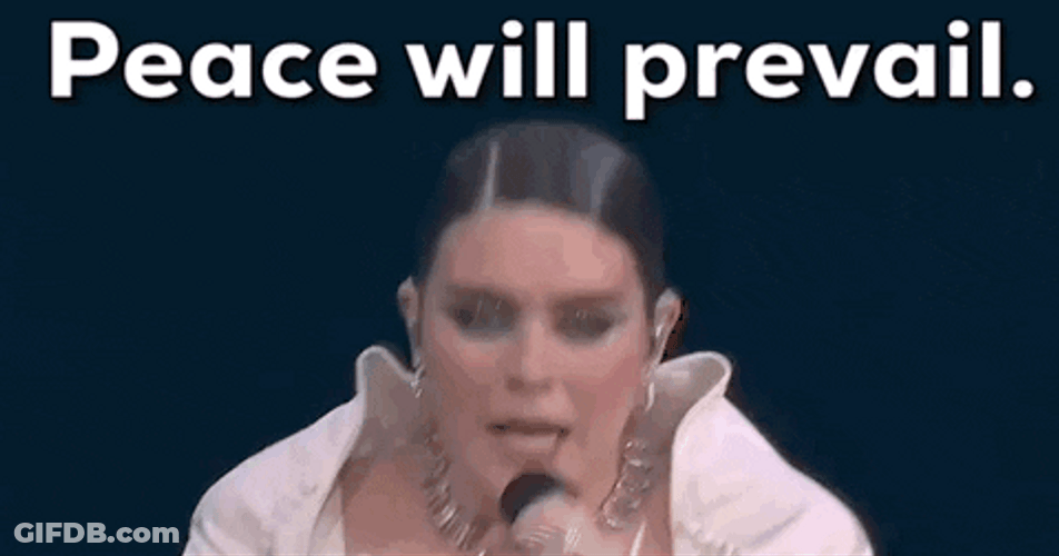 Pepe Portugal Peace Will Prevail GIF