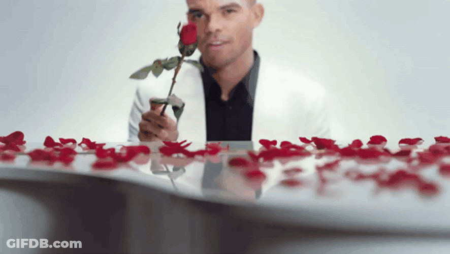 Pepe Portugal Player Eating Roses GIF