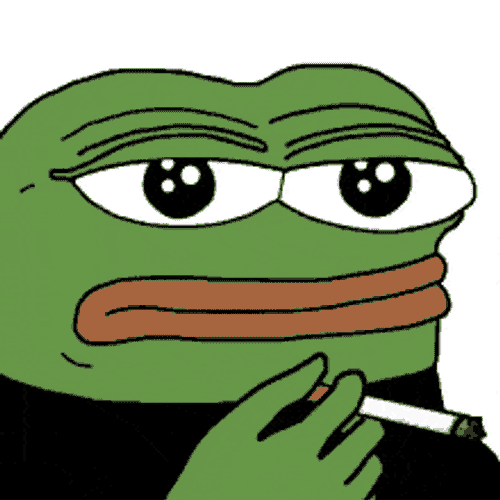Pepe Smoke Smoking GIF