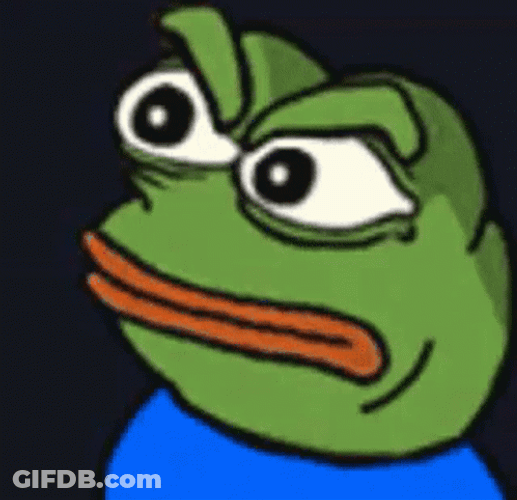 Pepe The Frog Angry Spit GIF