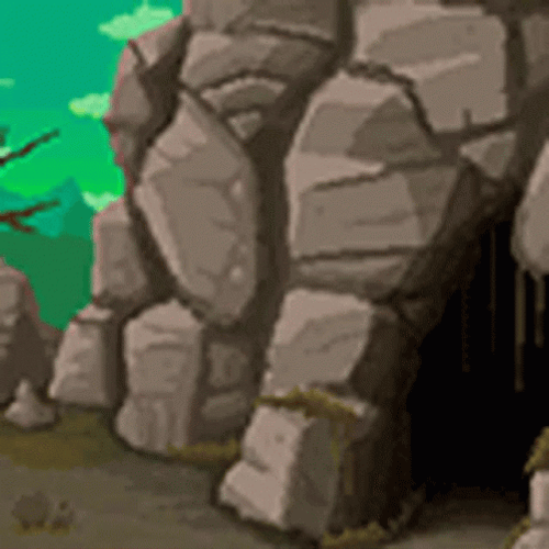 Pepe The Frog Backing Out From Goblin Cave GIF