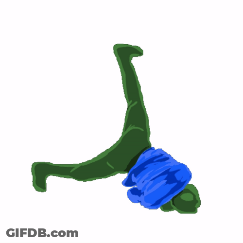 Pepe The Frog Break Dance GIF