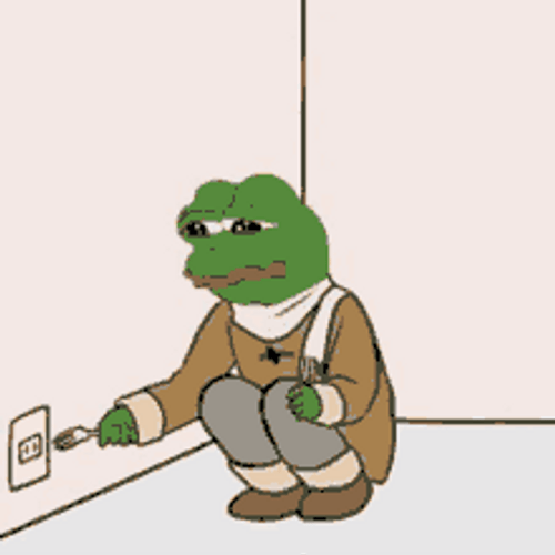 Pepe The Frog Electric Explosion GIF