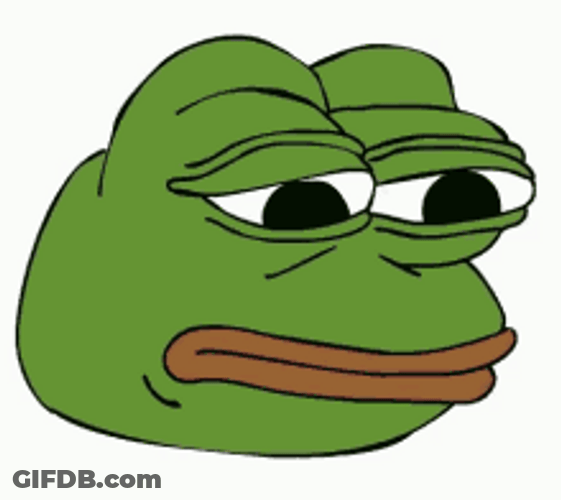 Pepe The Frog Meme Change Mood Sad Happy GIF