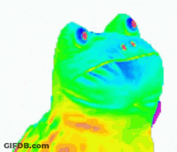 Pepe The Frog Meme Disco Party Rainbow Dance GIF