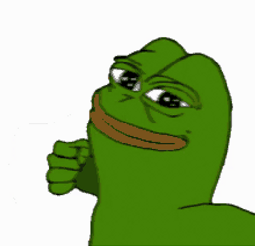 Pepe The Frog Meme Punch Beat Up GIF