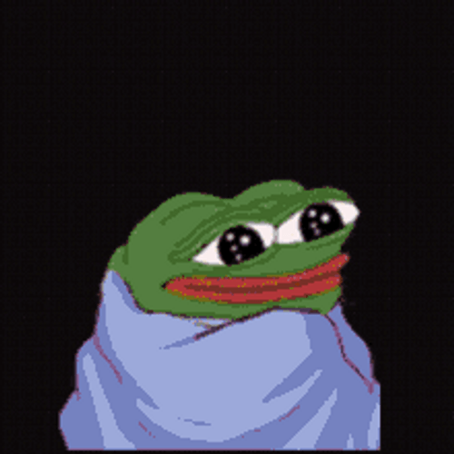 Pepe The Frog On Fire GIF