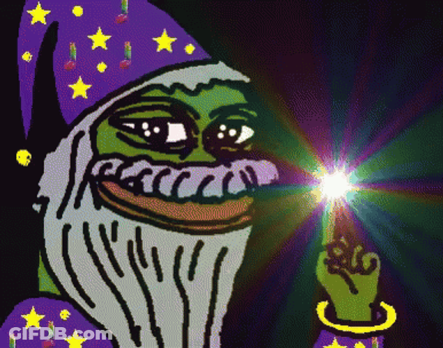 Pepe The Frog Performing Magic Meme GIF