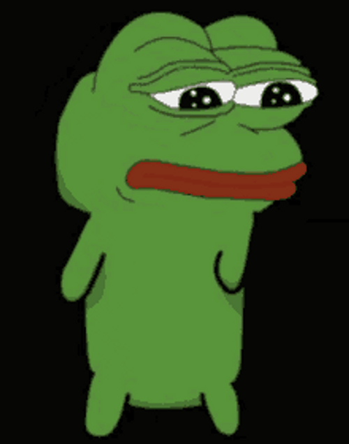 Pepe The Frog Sad GIF