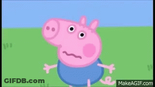 Peppa Pig Crying With Tears GIF