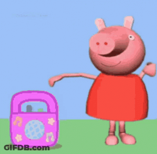 Peppa Pig Dancing Meme GIF