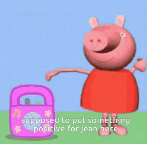 Peppa Pig Positive Vibes Dancing Meme GIF
