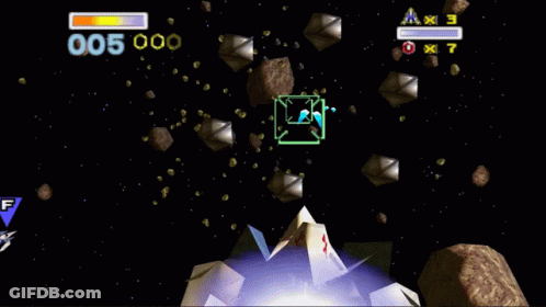Peppy Saying Don't Mess Up That Arrow GIF