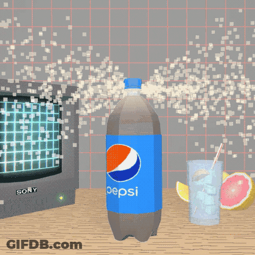 Pepsi Bottle Shaking GIF