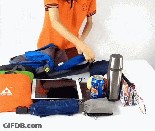 Pepsi Can On Table Next To Tablet GIF