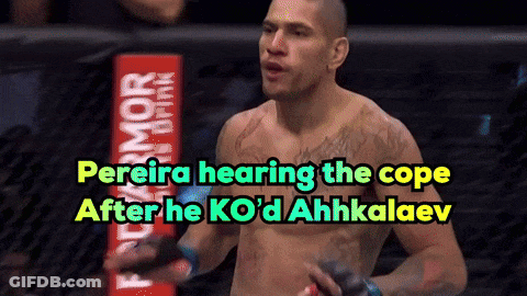 Pereira Hearing The Cope After He Ko 'D Ahkolaev GIF