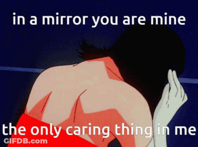 Perfect Blue In A Mirror You Are Mine GIF