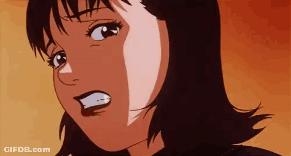 Perfect Blue Mima Face Transition Anime GIF