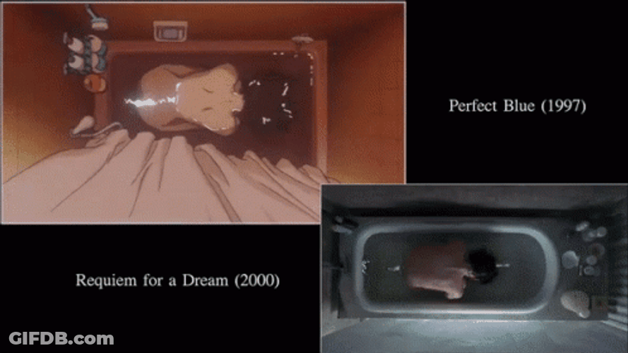 Perfect Blue Requiem For A Dream GIF