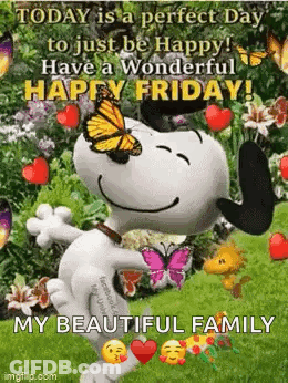 Perfect Day To Be Happy Friday GIF