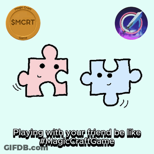 Perfect Fit Poster Playing Magiccraft GIF