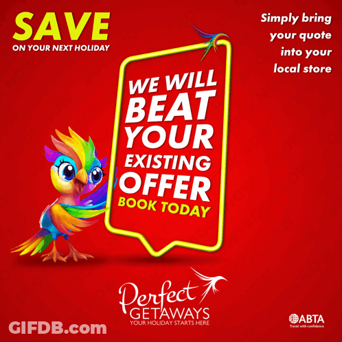 Perfect Getaways Beat Your Offer GIF