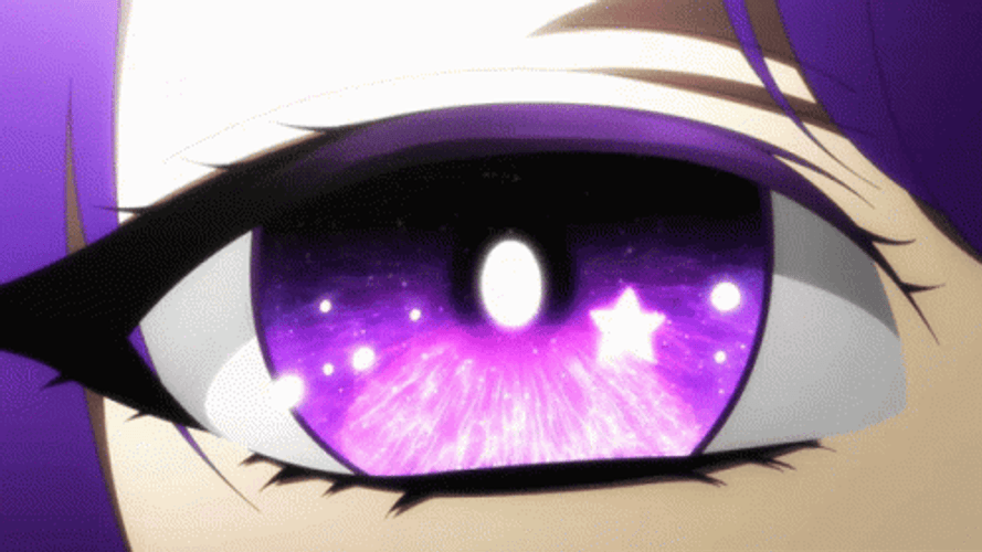 Perfect Purple Anime Eyes GIF