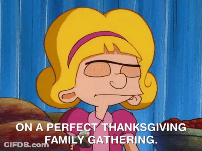 Perfect Thanksgiving Family Gathering GIF