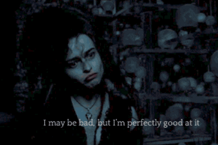 Perfectly Good Bellatrix Lestrange GIF