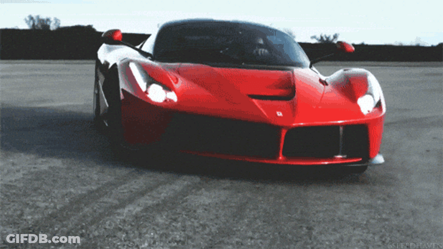 Perfecto Ferrari LaFerrari GIF