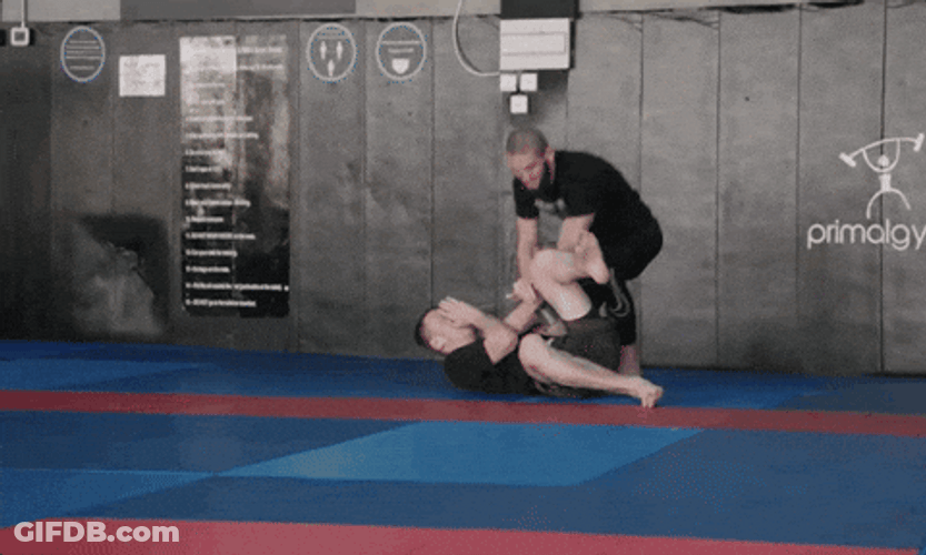 Performing The Peoples Elbow Move GIF