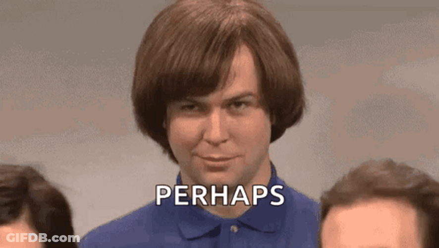 Perhaps Plotting Man GIF