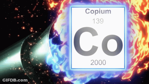 Periodic Table Of Elements Copium Symbol GIF