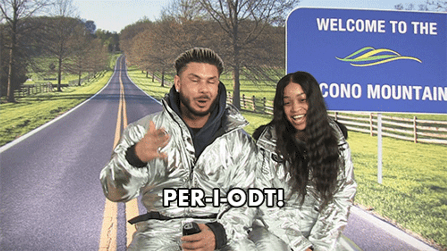 Periodt Jersey Shore Couple GIF