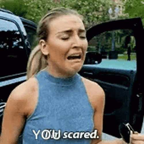 Perrie Edwards In Pony Tail Crying GIF