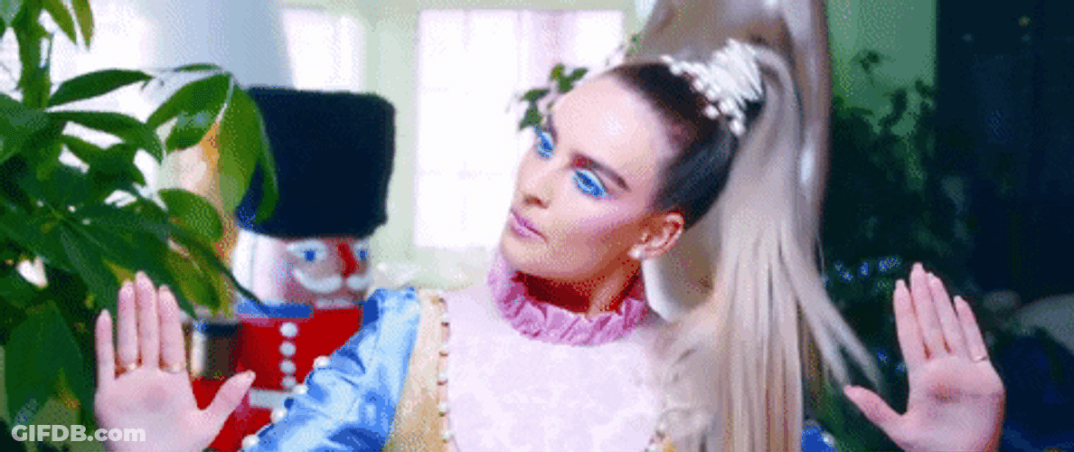 Perrie Edwards Pony Tail In Bounce Back MV GIF