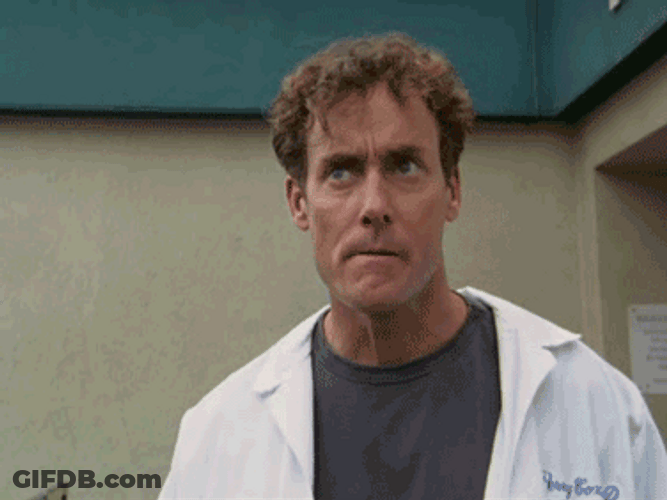 Perry Cox Yeah Ok Nodding GIF