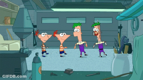 Perry The Platypus And Friends In Garage GIF