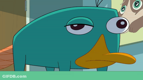 Perry The Platypus On Seesaw With Dr. Seuss GIF