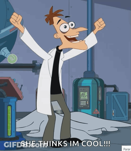 Perry The Platypus Says Im Cool GIF