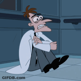 Perry The Platypus Sitting With Legs Crossed GIF