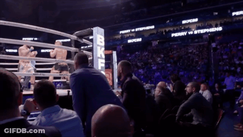 Perry Vs Stephens Boxing Match GIF