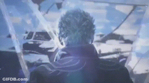 Person And Reflection At Window GIF