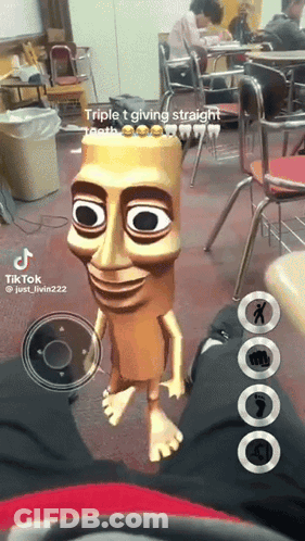 Person Cartoon Character Triple T Giving Straight Tooth GIF